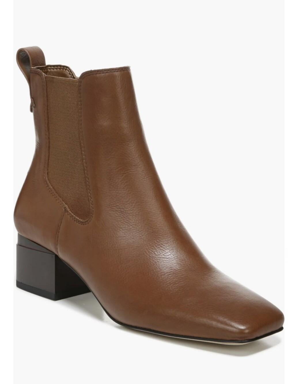 Franco Sarto Women's Waxton Chelsea Boot Hazelnut Brown Size 9W Wide Width